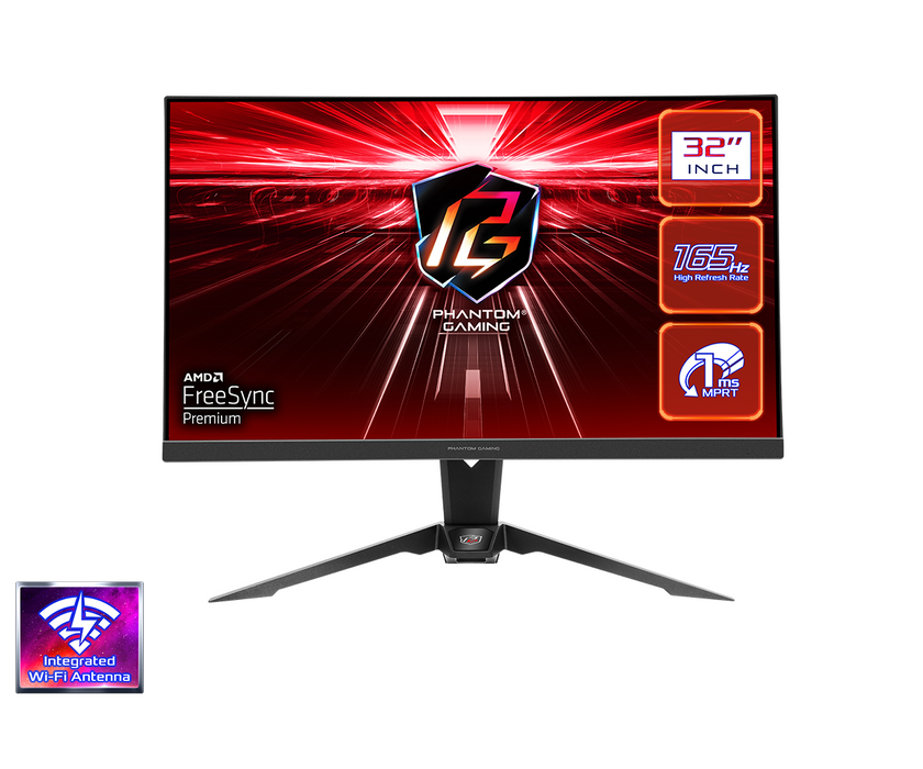 Gaming Monitor ASRock PG32QF2B 32" QHD (2560X1440) Flat VA