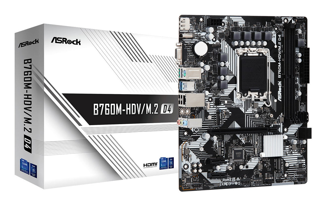 Motherboard ASRock B760M-HDV M.2, LGA1700, ATX