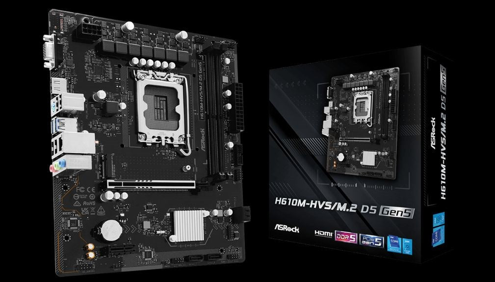 Asrock H610M-HVS/M.2 D5 GEN5 motherboard