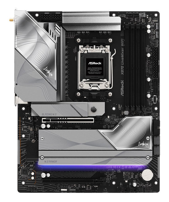 Asrock X870 LiveMixer WiFi AMD X870 Socket AM5 ATX