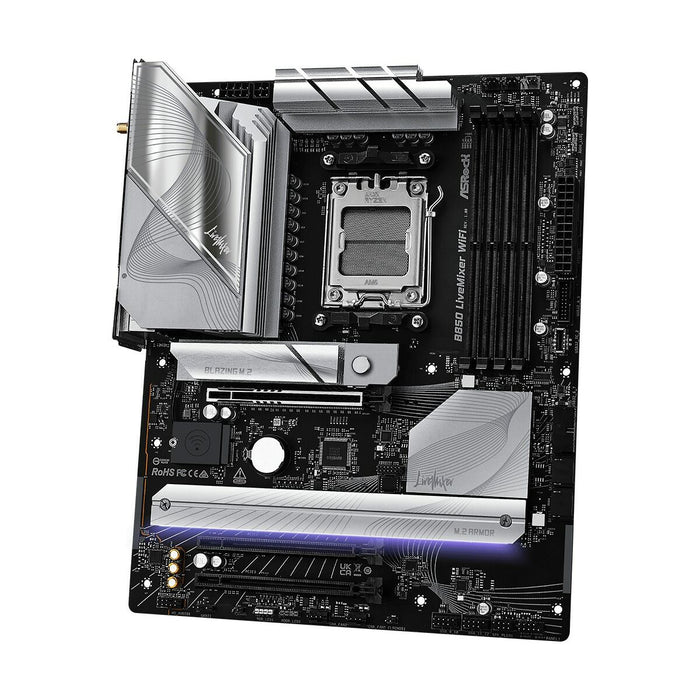 Motherboard ASRock B850 LiveMixer WiFi Intel Wi-Fi 6 AMD AM5