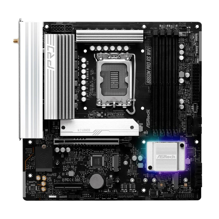 Motherboard ASRock B860M Pro RS WiFi Intel B860 LGA 1851