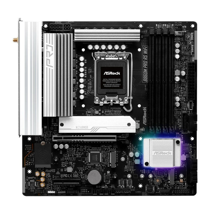 Motherboard ASRock B860M Pro RS WiFi Intel B860 LGA 1851