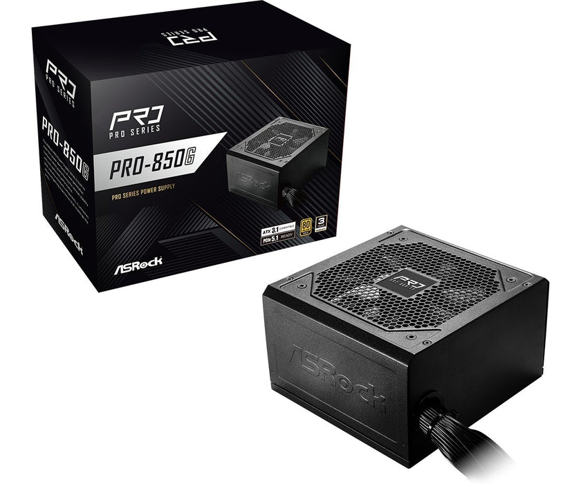 Asrock PRO-850G power supply unit 850 W 24-pin ATX ATX Black