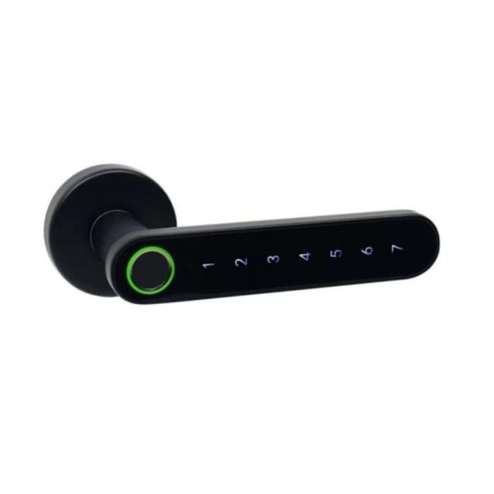 SMART DOOR HANDLE WITH PIN CODE AND FINGERPRINT INTESA H03