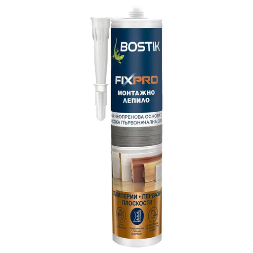 ASSEMBLY ADHESIVE FOR BASES LAMPS AND SURFACES 300 ML BOSTIK FIXPRO - Лепила<<<Лепила и ленти<<<Бои и