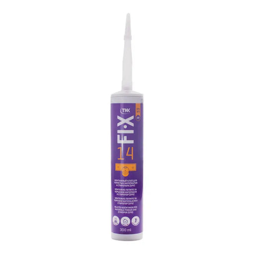 ASSEMBLY ADHESIVE FOR STYROFOAM AND OTHERS TKK FI-X 14 - Полимерни и монтажни лепила<<<Уплътнители и фуги<<<Строителни