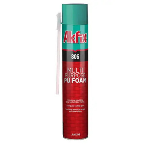 ASSEMBLY PU FOAM 805 AKFIX - Монтажна пяна<<<Уплътнители и фуги<<<Строителни материали<<<Praktiker