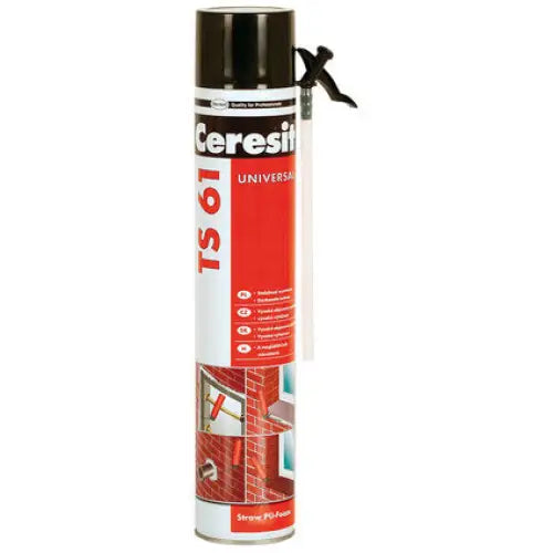 ASSEMBLY PU FOAM CERESIT TS61 - Монтажна пяна<<<Уплътнители и фуги<<<Строителни материали<<<Praktiker&&&Полиуретанова