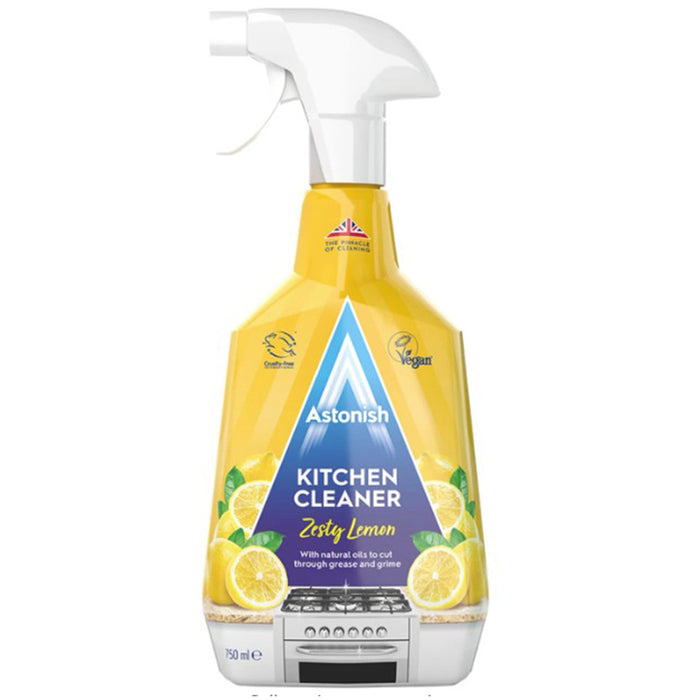 DEGREASER LEMON FOR KITCHEN ASTONISH 750ML