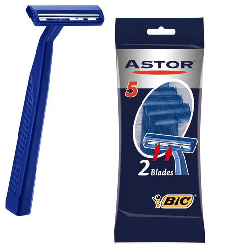 ///ASTOR TWIN PL 5 BIC SHAVER - Мъжки бръсначи<<<Самобръсначки<<<AmperelB2B