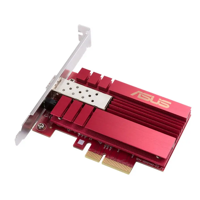 Asus PCIe Adapter XG-C100F 10GBase-T PCIe SPF+ port for Optical Fiber Transmission and DAC cable Built-in QoS