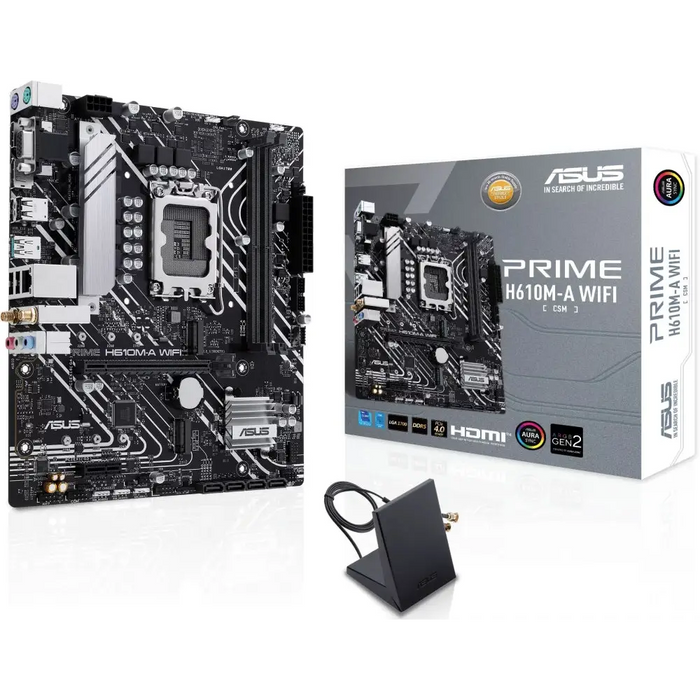 Asus Prime H610M-A Wi-Fi - Дънни платки<<<ASUS компоненти за компютри<<<ASUS<<<PolyComp&&&Дънни платки<<<Компютър Мрежи