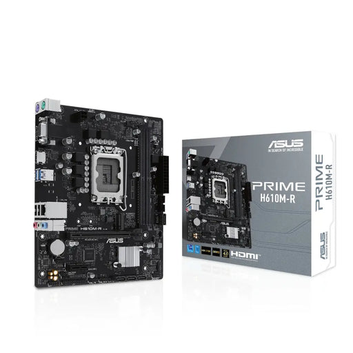 Asus Prime H610M-R - Дънни платки<<<ASUS компоненти за компютри<<<ASUS<<<PolyComp&&&Компютър Мрежи и