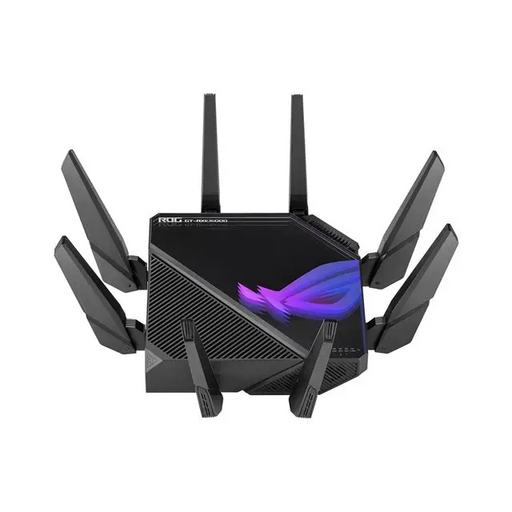 ASUS ROG Rapture GT-AXE16000 wireless router 10 Gigabit Ethernet Tri-band (2.4 GHz / 5 GHz / 6 GHz) Black