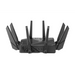 ASUS ROG Rapture GT-AXE16000 wireless router 10 Gigabit Ethernet Tri-band (2.4 GHz / 5 GHz / 6 GHz) Black