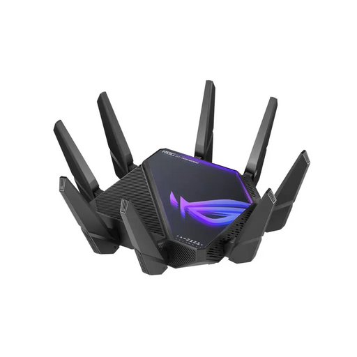 ASUS ROG Rapture GT-AXE16000 wireless router 10 Gigabit Ethernet Tri-band (2.4 GHz / 5 GHz / 6 GHz) Black