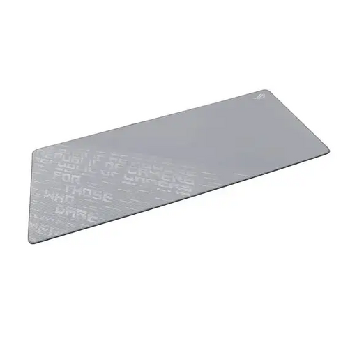 Asus ROG Scabbard II Arctic Gray XXL Gaming Mouse Pad Water- Oil- Dust- Resistance Durable Anti-Fray Edges Non-Slip