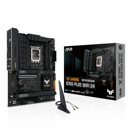 ASUS TUF GAMING B760-PLUS WIFI LGA 1700 4xDDR5 ATX Pciex4 DP HDMI USB MB - Гейминг дънни платки<<<Гейминг