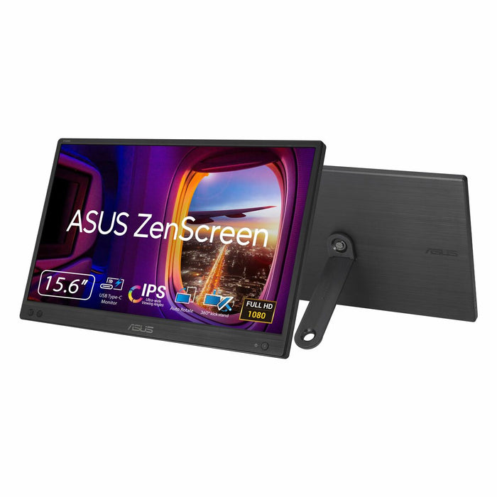 ASUS ZenScreen MB166CR Portable 15.6inch IPS WLED FHD 16:9 60Hz 250cd/m2 5ms USB-C Black - Потребителски