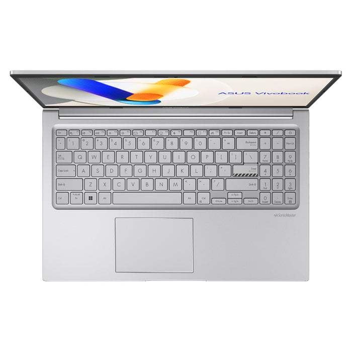 Laptop ASUS Vivobook 15 X1504VA-BQ5605WNA 15.6 ", INTEL CORE 7 150U, RAM 16 GB, SSD 1000 GB, INTEL GRAPHICS, WINDOWS 11, COOL SILVER