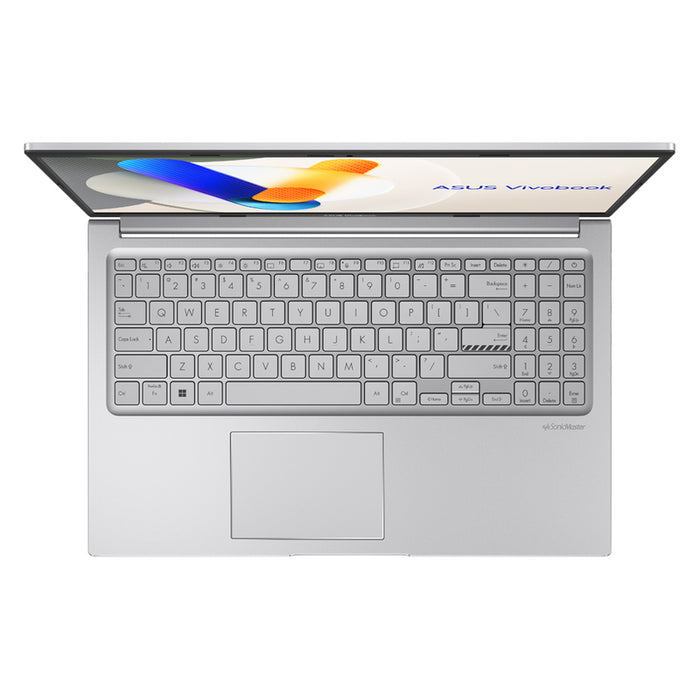 Laptop ASUS Vivobook 15 X1504VA-BQ575WNA 15.6 ", INTEL CORE 5 120U, RAM 16 GB, SSD 512 GB, INTEL GRAPHICS, WINDOWS 11, COOL SILVER