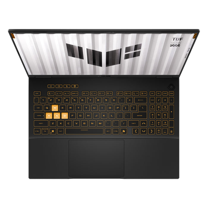 Gaming laptop ASUS TUF Gaming F16 FX608JMI-TU386W. 16.0 ", INTEL CORE I7-14650HX, RAM 16 GB, SSD 512 GB, NVIDIA GEFORCE RTX5060, 8 GB GDDR7, WINDOWS 11, JAEGER GRAY