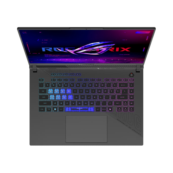 Gaming laptop ASUS ROG Strix G16 G614PM-RV161W 16.0 ", AMD RYZEN 9 8940HX, RAM 32 GB, SSD 1000 GB, NVIDIA GEFORCE RTX5060, 8 GB GDDR7, WINDOWS 11, ECLIPSE GRAY