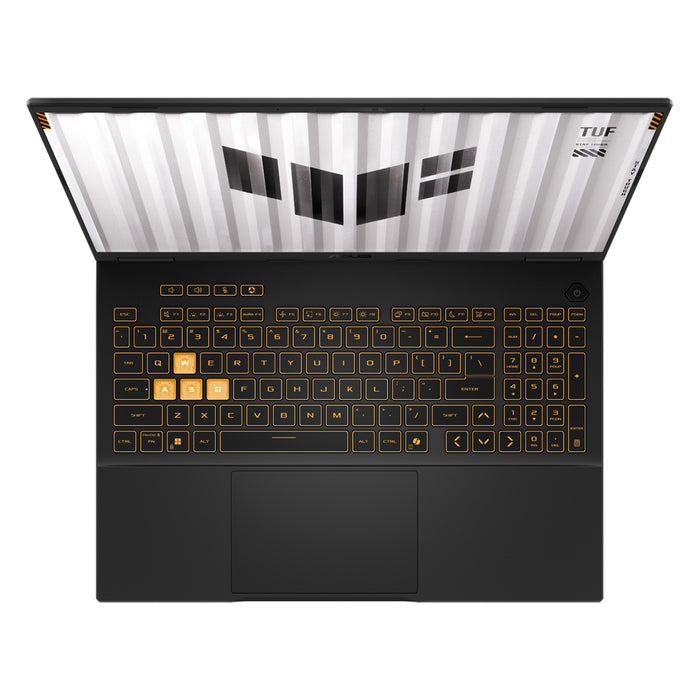 Gaming laptop ASUS TUF Gaming F16 FX608JMI-TU270 16.0 ", INTEL CORE I5-14450HX, RAM 16 GB, SSD 512 GB, NVIDIA GEFORCE RTX5060, 8 GB GDDR7, JAEGER GRAY