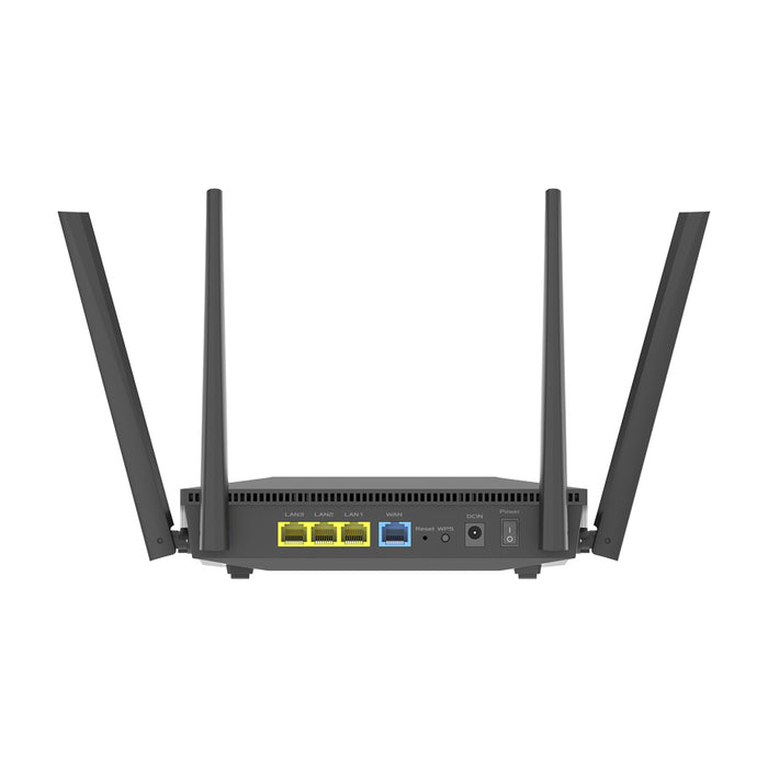 Wireless router ASUS RT-AX52 AX1800 Dual Band WiFi 6 (802.11ax), AiMesh Compatible, Buil-in VPN