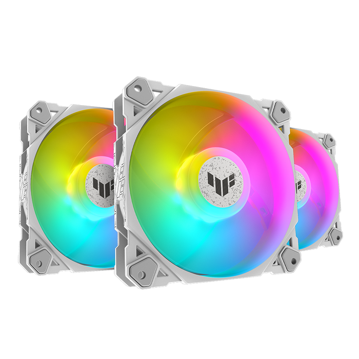 ASUS TUF GAMING TF120 ARGB WHITE EDITION 3IN1 Air cooler 12 cm 3 pc(s)