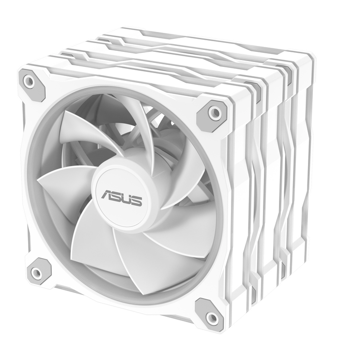 Fan Set 3 in 1 ASUS PRIME MR120 ARGB Reverse White Edition