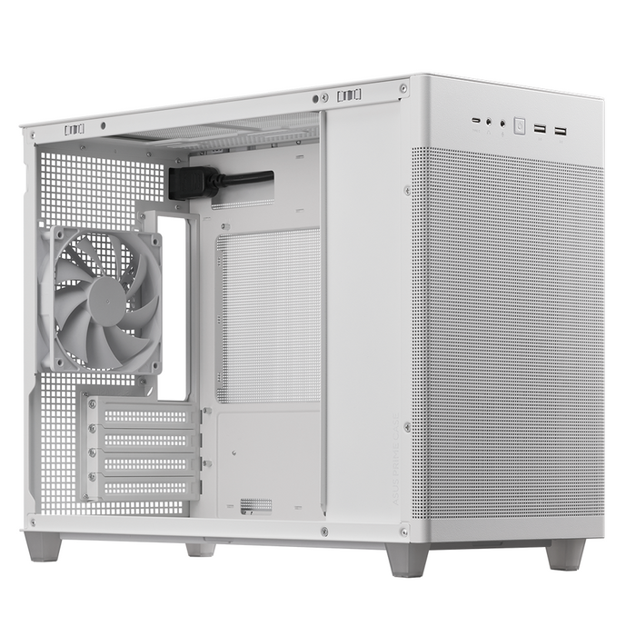 ATX Semi-tower Box Asus Prime AP201 MicroATX White