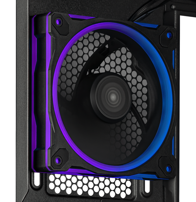 Box ASUS Prime AP202 ARGB mATX + 3 ARGB Fans - Black