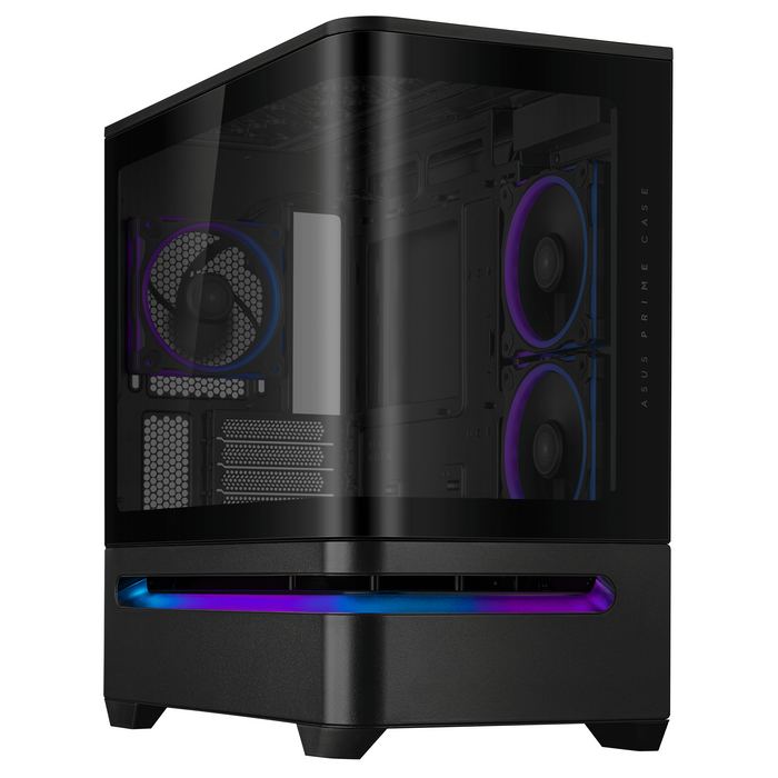 Box ASUS Prime AP202 ARGB mATX + 3 ARGB Fans - Black