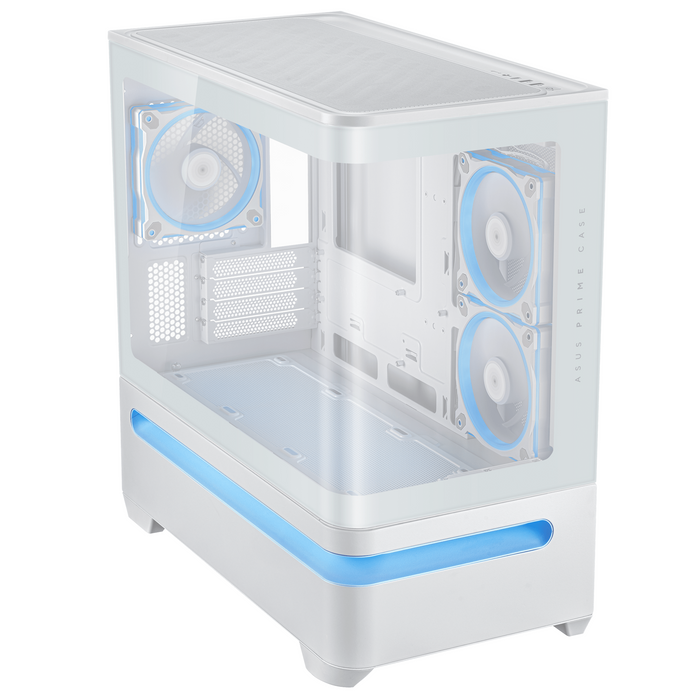 Box ASUS Prime AP202 ARGB mATX + 3 ARGB Fans - White