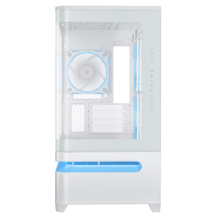 Box ASUS Prime AP202 ARGB mATX + 3 ARGB Fans - White
