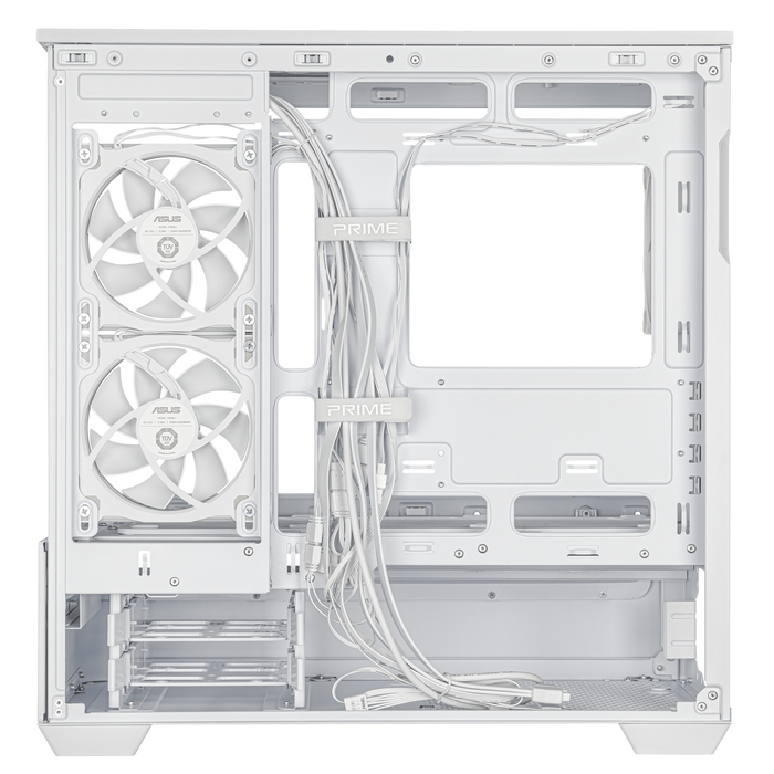 Box ASUS Prime AP202 ARGB mATX + 3 ARGB Fans - White