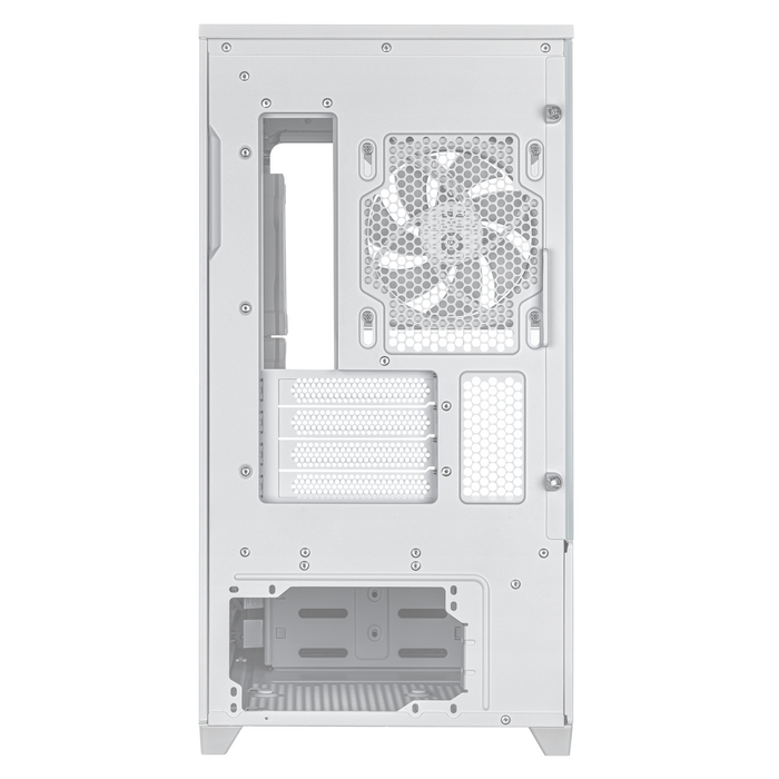Box ASUS Prime AP202 ARGB mATX + 3 ARGB Fans - White