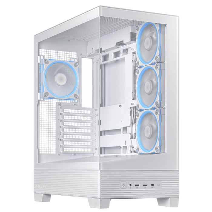 ATX Semi-tower Box Asus 90DC00R3-B19000 White Multicolour