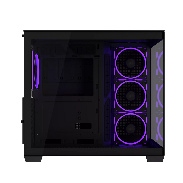 Box ASUS A32 PLUS Tempered Glass + 4 ARGB Fans - Black