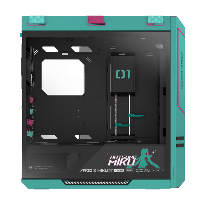 Box ASUS ROG Strix Helios II Hatsune Miku Edition E-ATX Mid-Tower