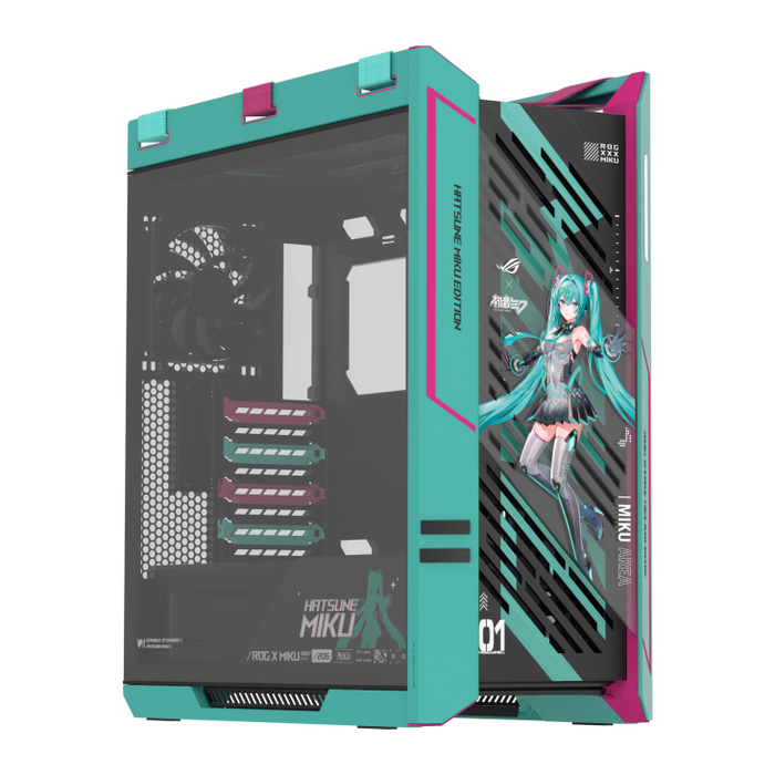 Box ASUS ROG Strix Helios II Hatsune Miku Edition E-ATX Mid-Tower