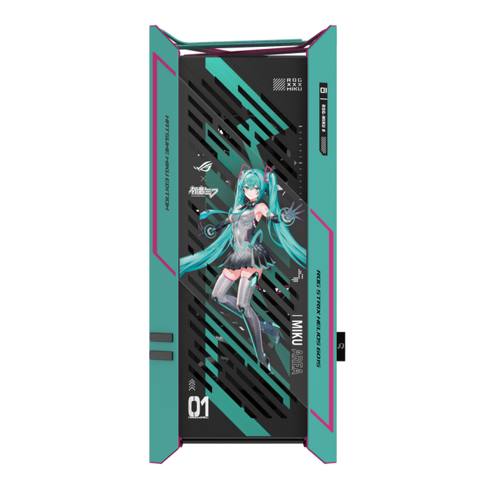 Box ASUS ROG Strix Helios II Hatsune Miku Edition E-ATX Mid-Tower