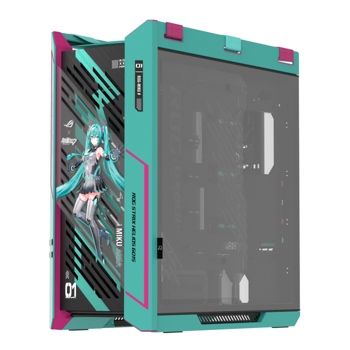 Box ASUS ROG Strix Helios II Hatsune Miku Edition E-ATX Mid-Tower