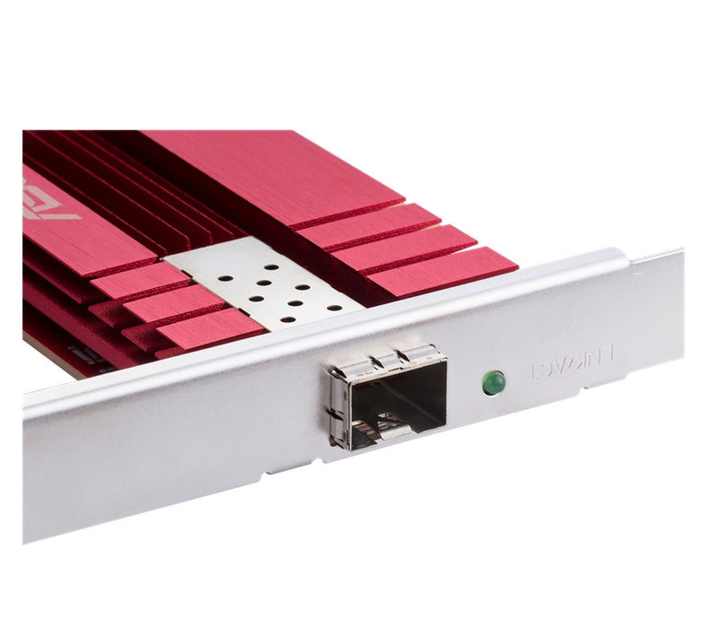 Asus PCIe Adapter, XG-C100F, 10GBase-T PCIe SPF+ port for Optical Fiber Transmission and DAC cable, Built-in QoS technology