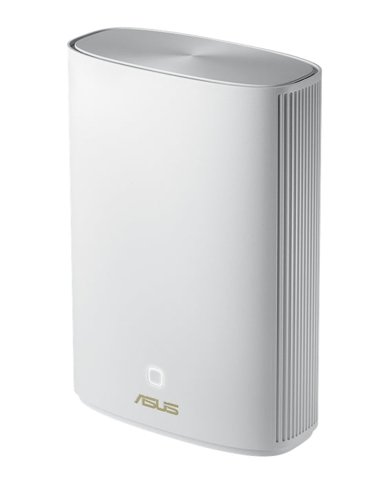 Asus Mesh WiFi, ZenWiFi AX Hybrid XP4 1PK, AX1800 + AV1300, Dual-Band, coverage up to 260m2, Quad-Core 1.2GHz CPU, 256MB/512MB Flash/RAM, Gigabit, AiProtection Pro, Adaptive QoS, VPN server/client, IPTV, OFDMA, Beamforming, AiMesh, White