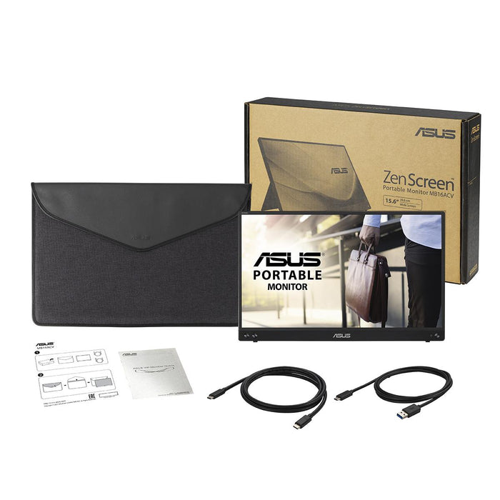 Monitor ASUS ZenScreen MB16ACV, 15.6" FHD (1920x1080) IPS