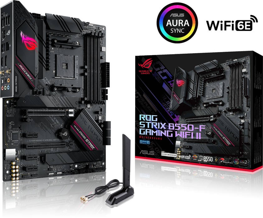 Motherboard Asus ROG STRIX B550-F GAMING WIFI II AMD B550 AMD AMD AM4