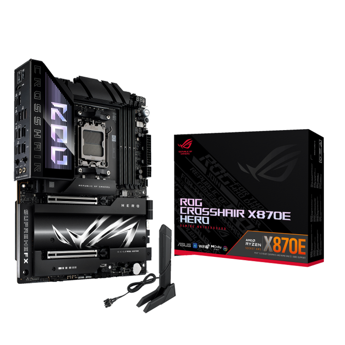 Motherboard ASUS ROG CROSSHAIR X870E-E HERO WIFI AM5 DDR5